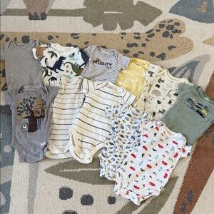Carter's Assorted Colorful Bodysuits